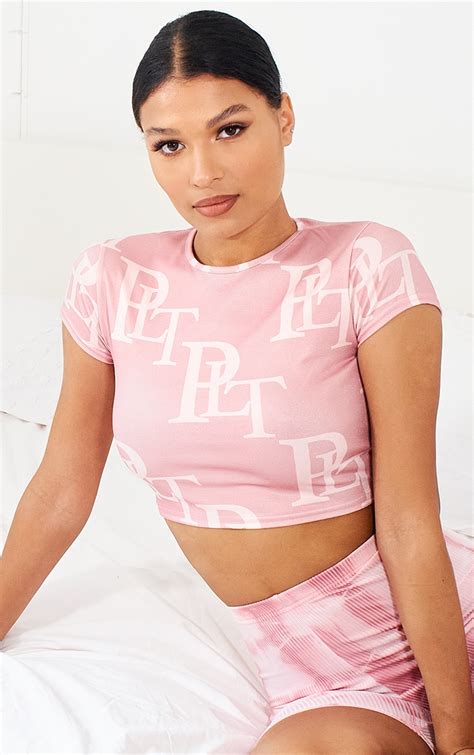 Monogram Crop Top 